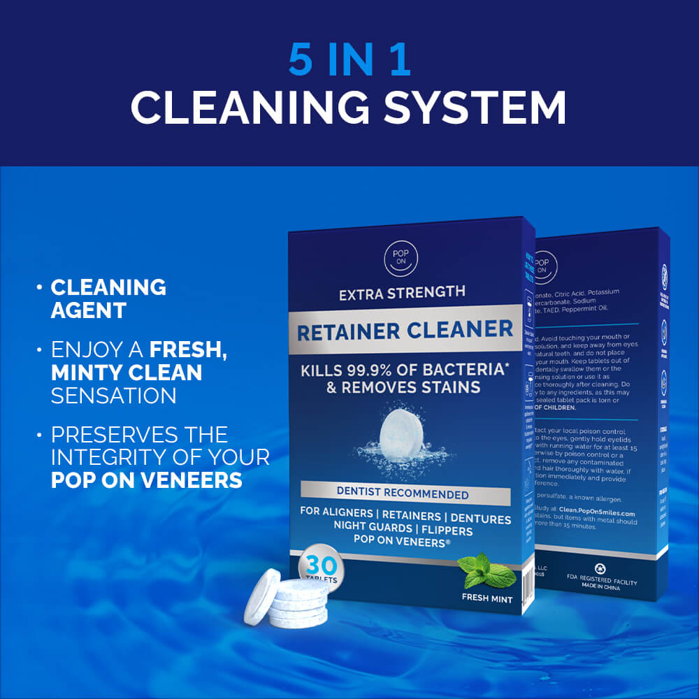 Pop On Clean - Pack of 30 Tablets