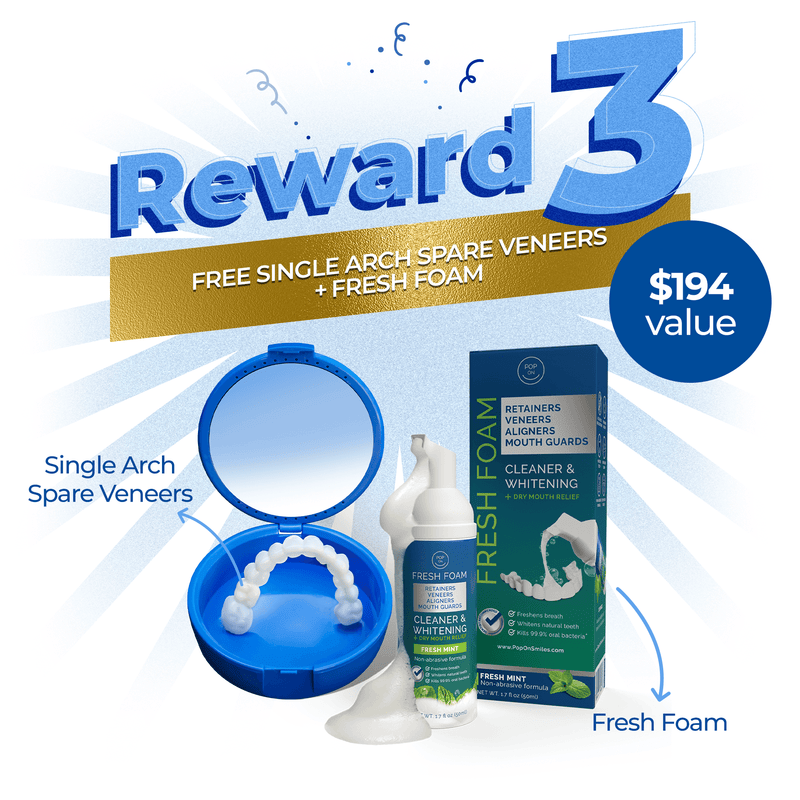 Reward 3 | Spare Veneer | Single Arch + Fresh Foam ($194 Value)