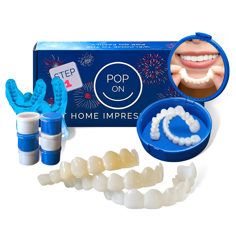Pop On Veneers for Friends & Family with Impression Kit