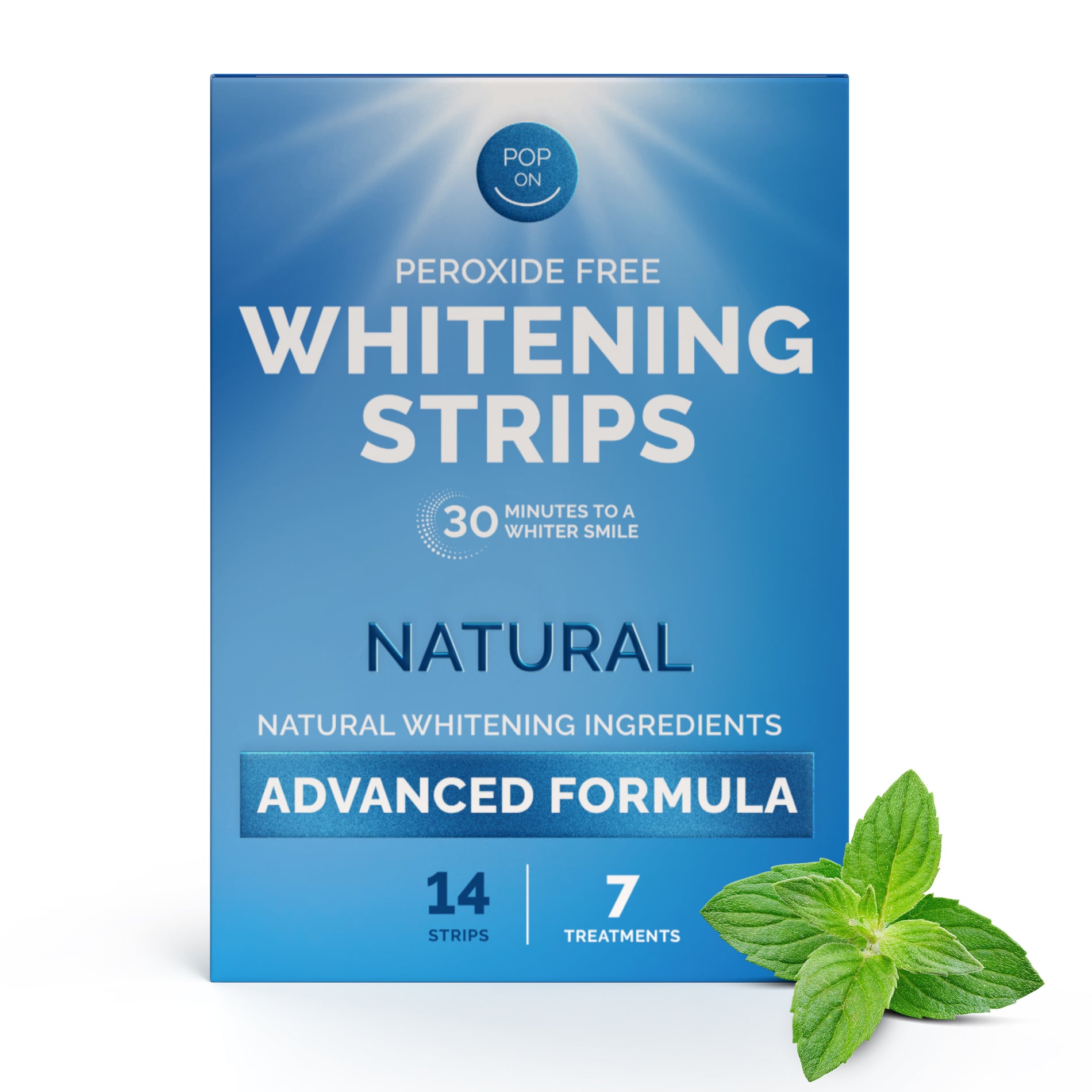 Pop On Teeth Whitening Strips - Peroxide Free