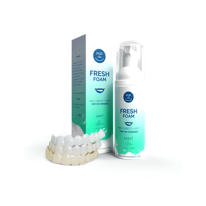 Pop On Fresh Foam |  2 Pack | Cleaner & Whitening | Save 30%