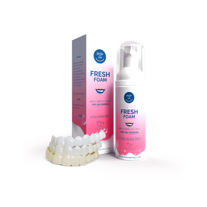 Pop On Fresh Foam |  2 Pack | Cleaner & Whitening | Save 30%